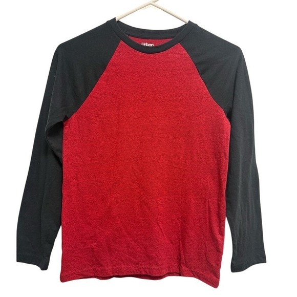 Urban Pipeline Kids Long Sleeve Tee in Red and Black size M(boy) - Picture 4 of 5